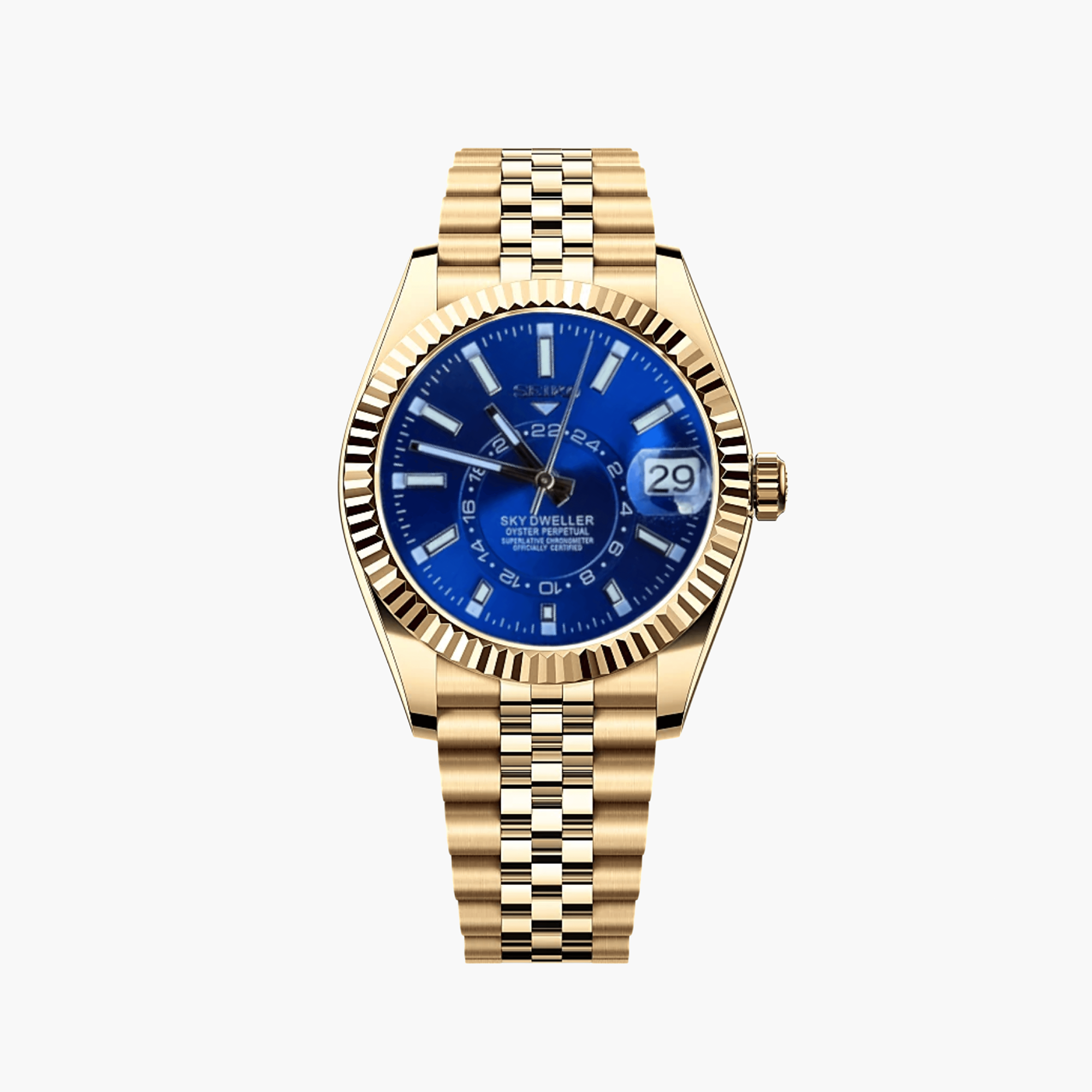 SeikoDweller Gold/Blue