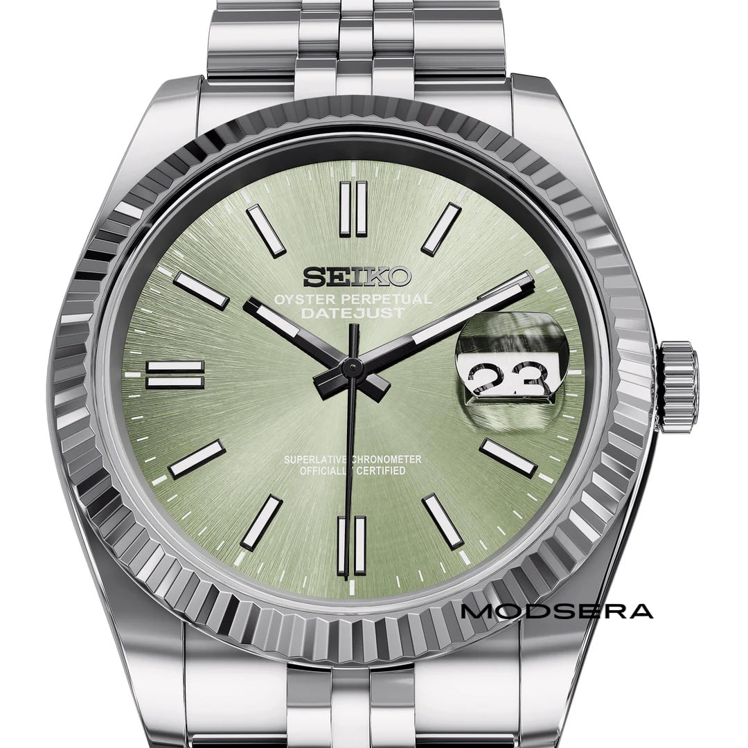 Seikojust Olive Dial