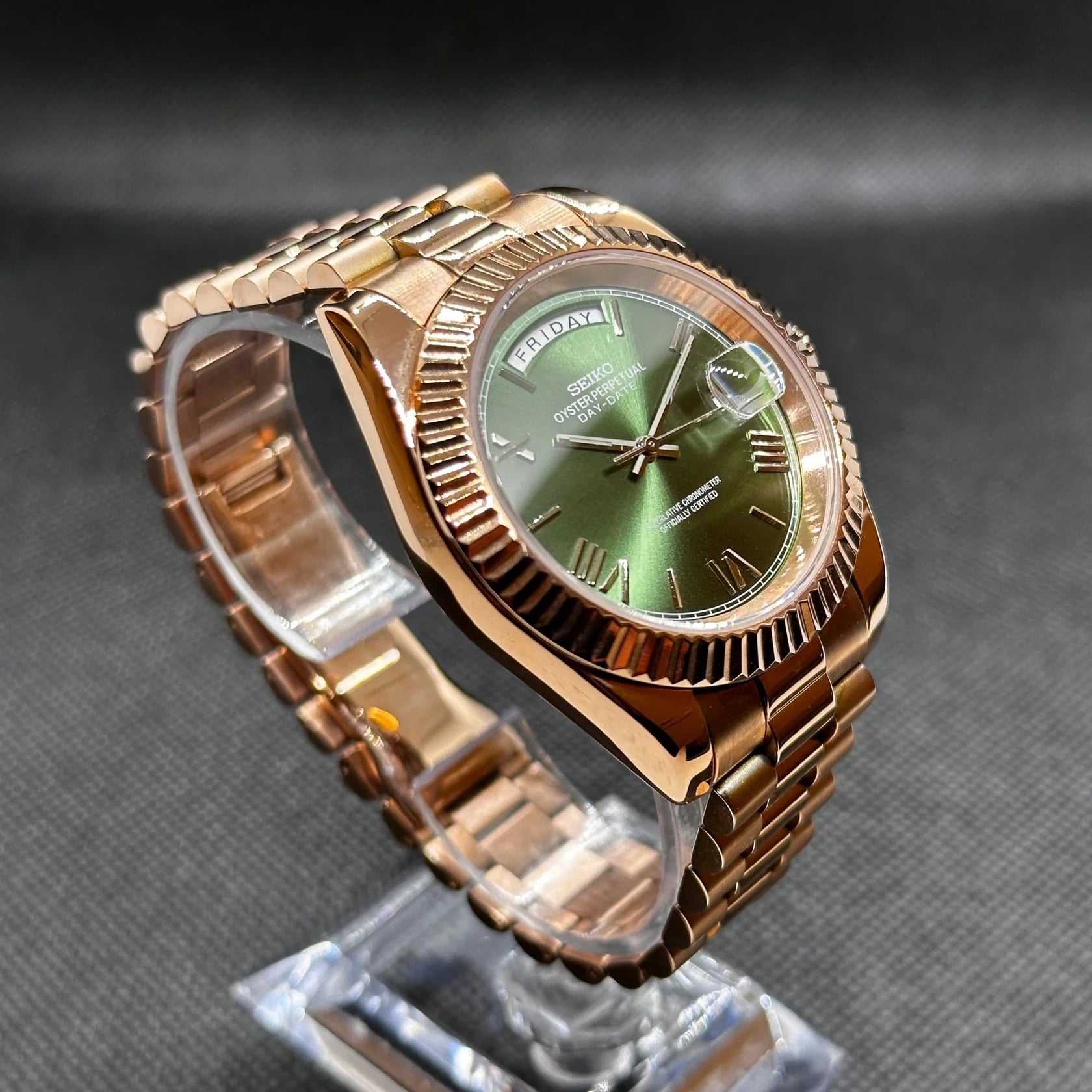 Seikodate Olive Rosegold