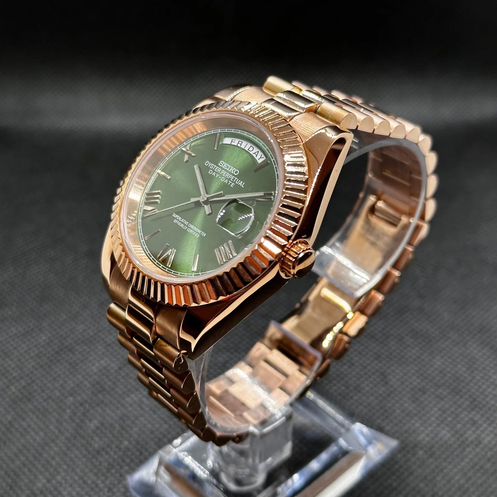 Seikodate Olive Rosegold